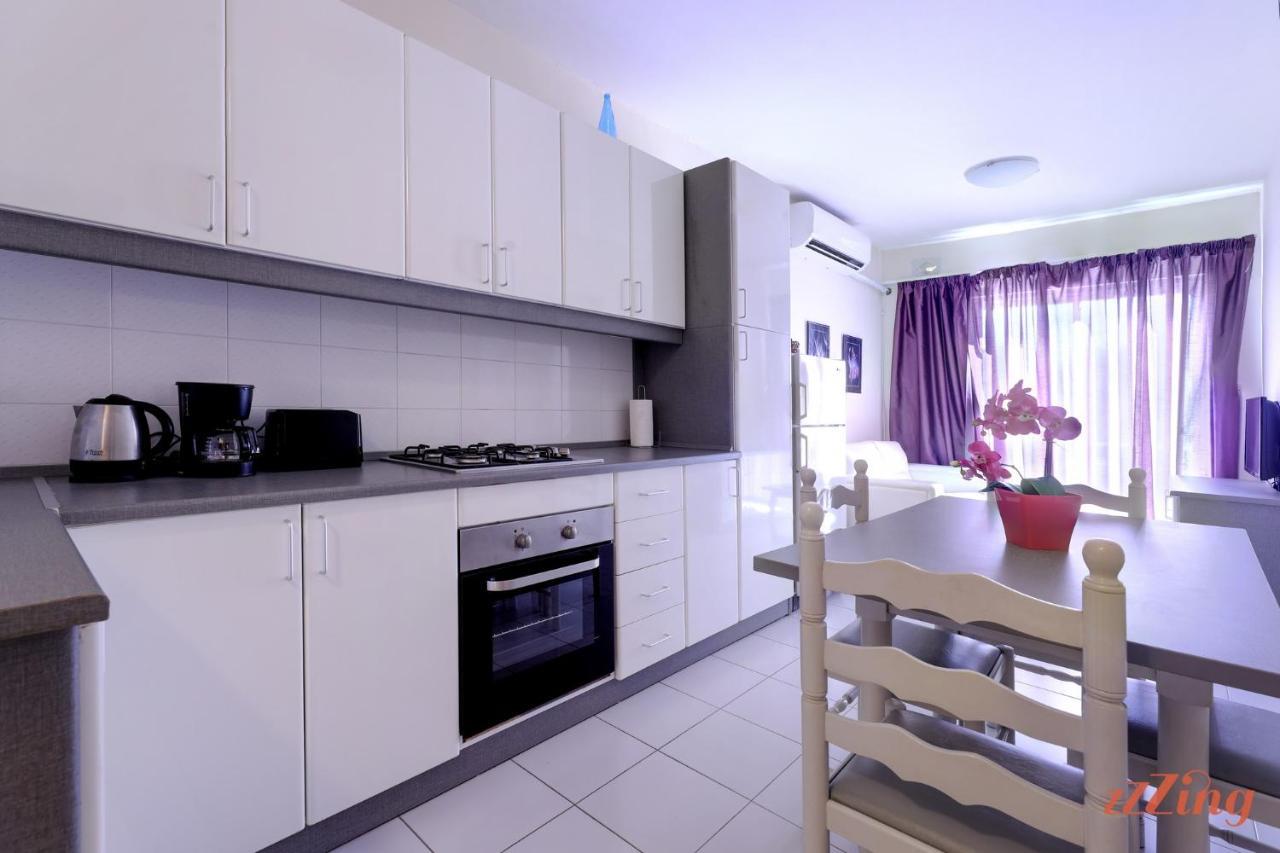 Seaside Apt With Side Sea Views - New Mellieha Bagian luar foto
